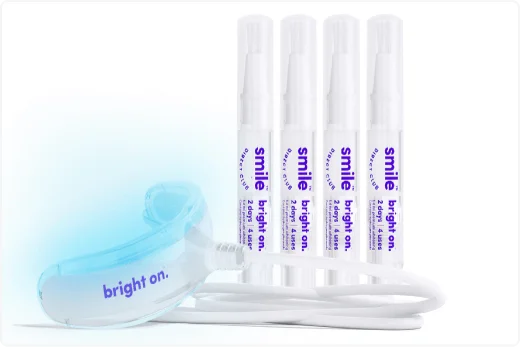 Product imagery of SDCs whitening kit