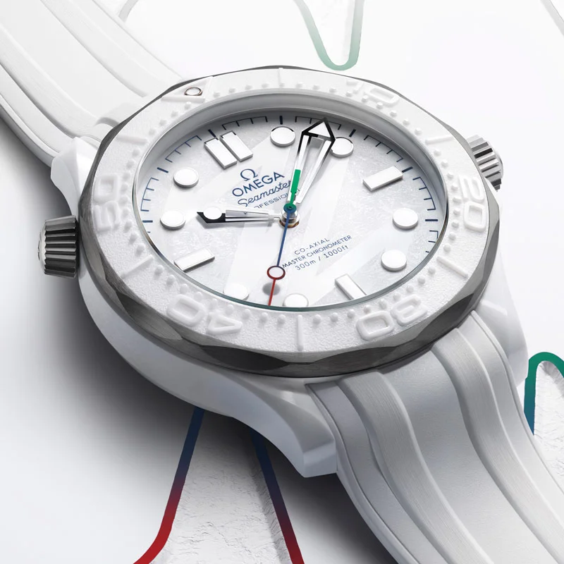 Seamaster Diver 300M Milano Cortina - Dial