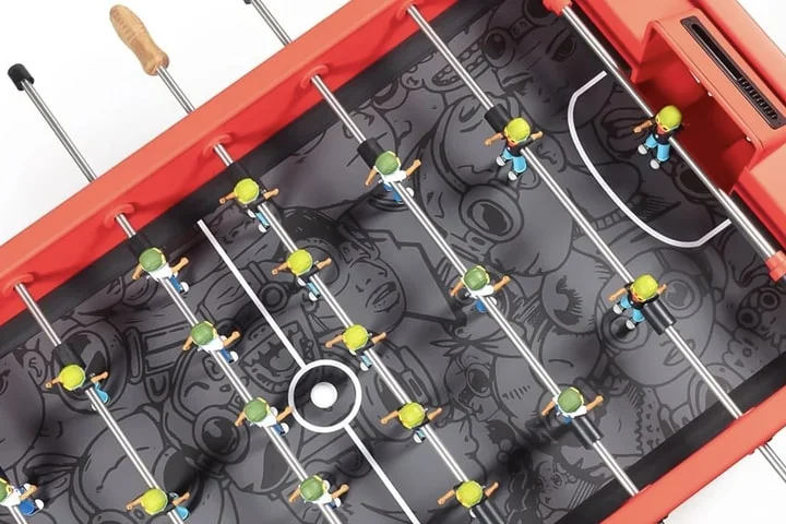 ⚽ Afternoon Light Teams up With Hebru Brantley and RS Barcelona for Limited-Edition $40,000 USD Foosball Table