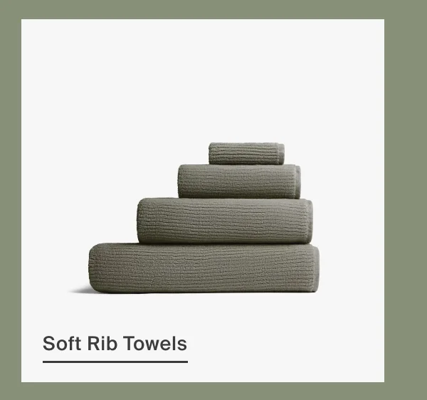 Soft Rib Towels