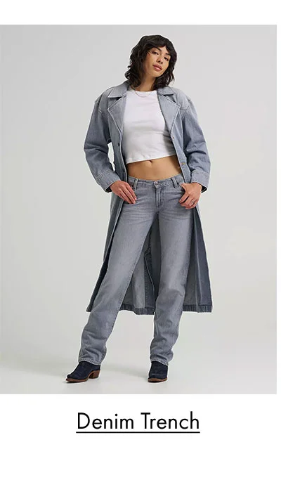 Denim Trench