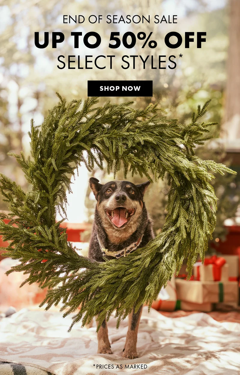 End of Season Sale Up to 50% Off select styles*