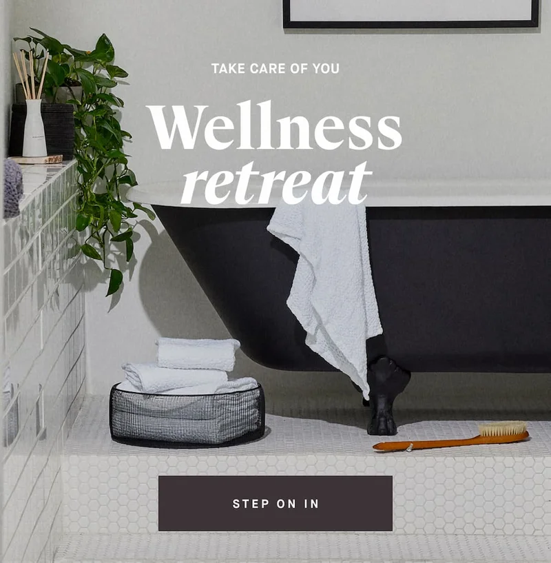 TAKE CARE OF YOU Wellness retreat STEP ON IN
