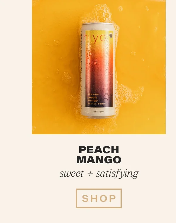 peach mango sweet + satisfying shop