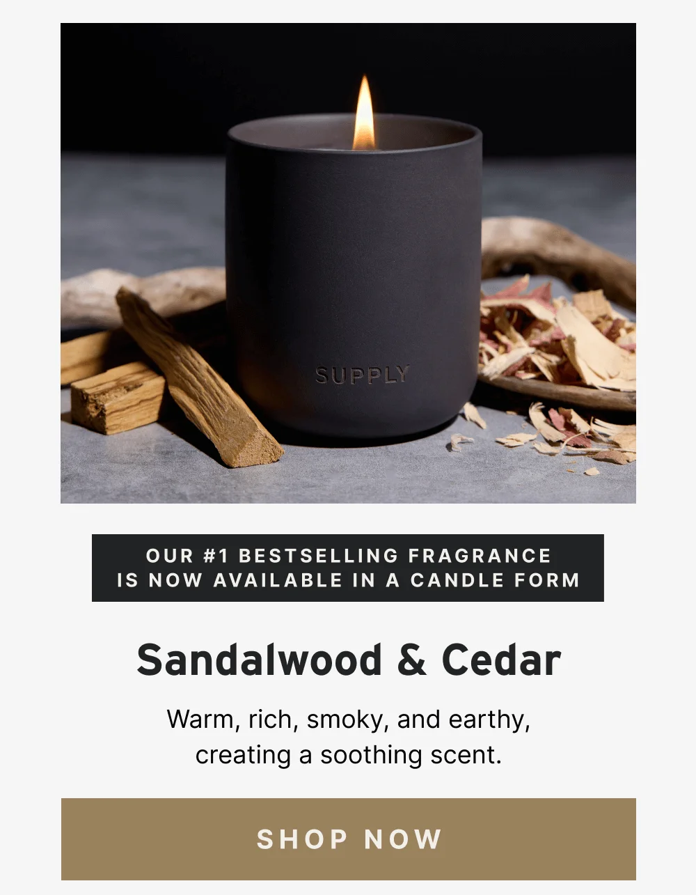 Sandalwood & Cedar [ Shop Now ]