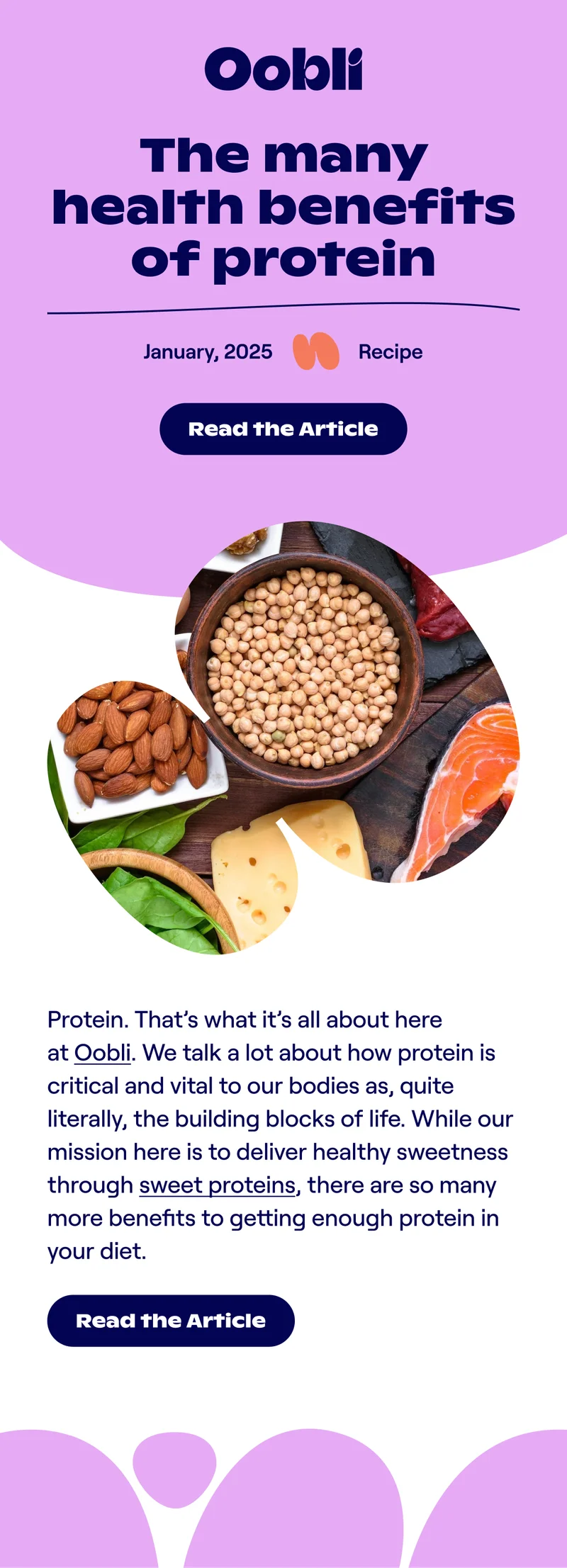 The benefits of protein