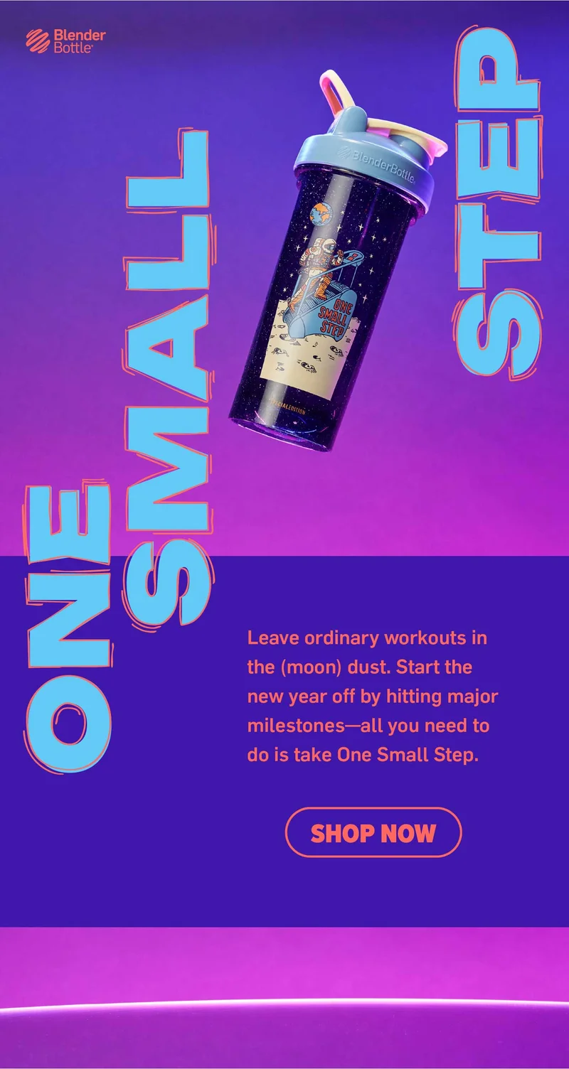 Shop One Small Step by BlenderBottle
