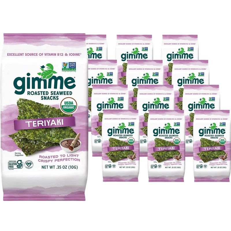 Image of Gimme Teriyaki Roasted Seaweed Snack