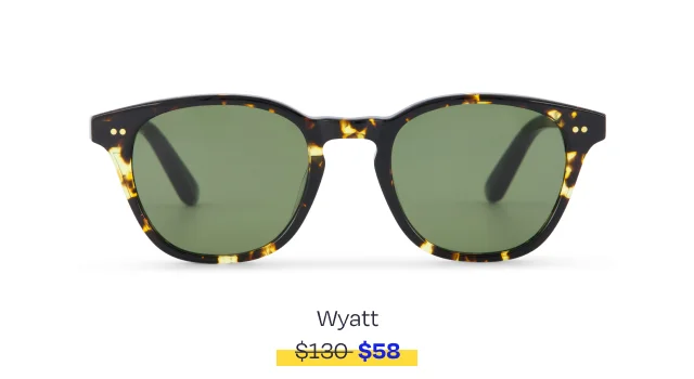 Wyatt Handcrafted Sunglasses - Image