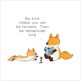 Be Kind Fox T-Shirt