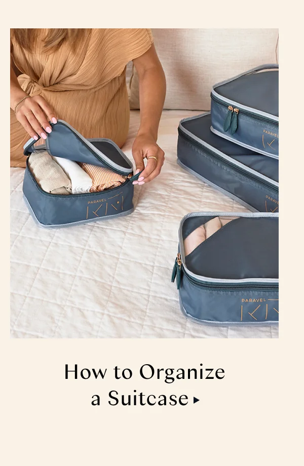 How to Organize a Suitcase