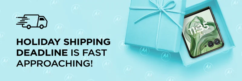 <b>Holiday shipping deadline</b> is fast approaching!
