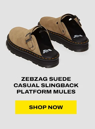 Zebzag Suede Casual Slingback Platform Mules
