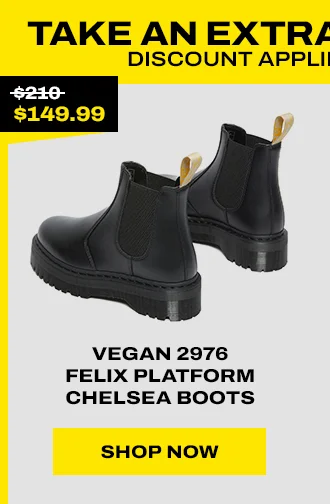 Vegan 2976 Felix Platform Chelsea Boots