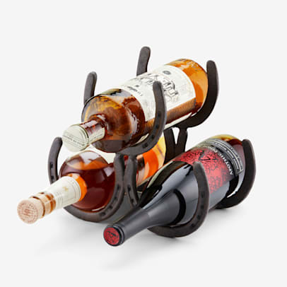 Horseshoe Bottle Rack