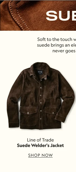 Suede Welder's Jacket