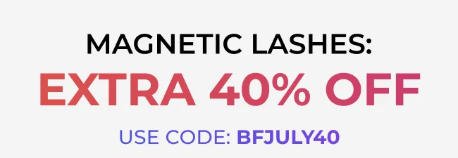 Extra 40% off Magnetic Lashes