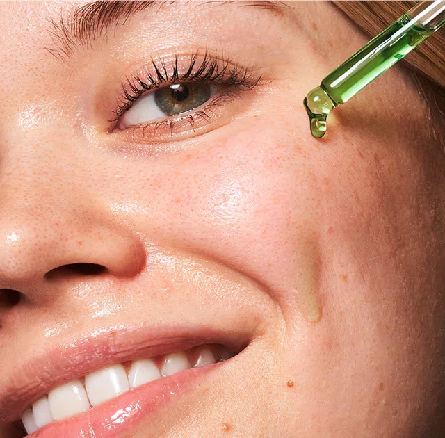 Skin routine to calm and clean