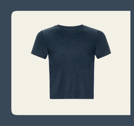 Always Beyond Crew Tee 2.0 in Nocturnal Navy