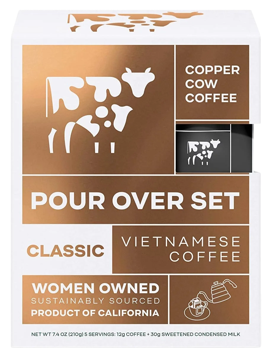 Image of Copper Cow Coffee Classic Pourover Coffee Single-Serve (5 CT)