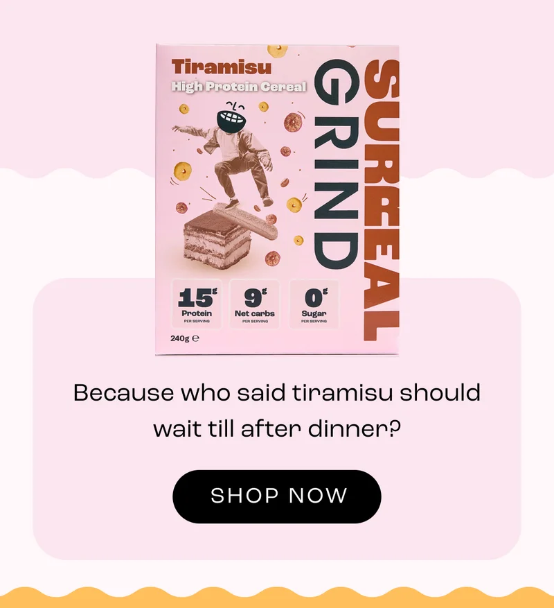 Because who said tiramisu should wait till after dinner?