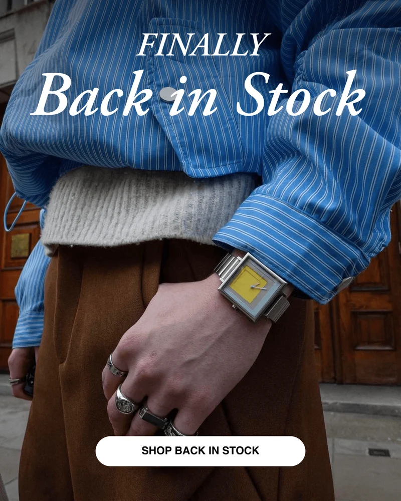 Shop Back In Stock