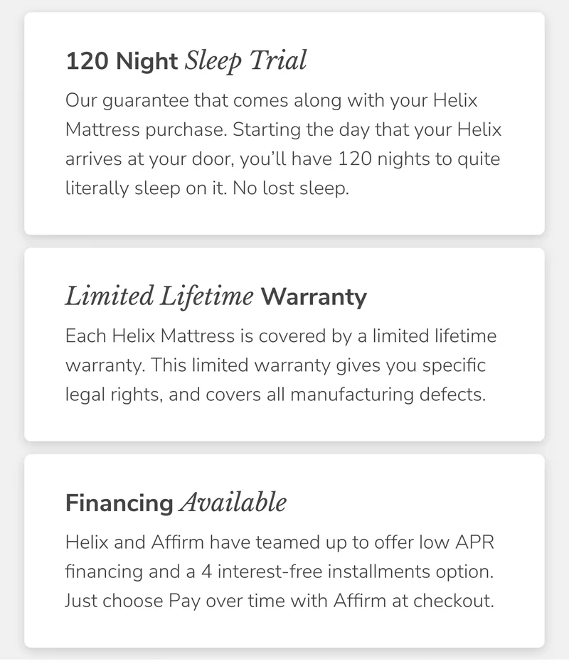 120 Night Sleep Trial 120 Night Sleep Trial