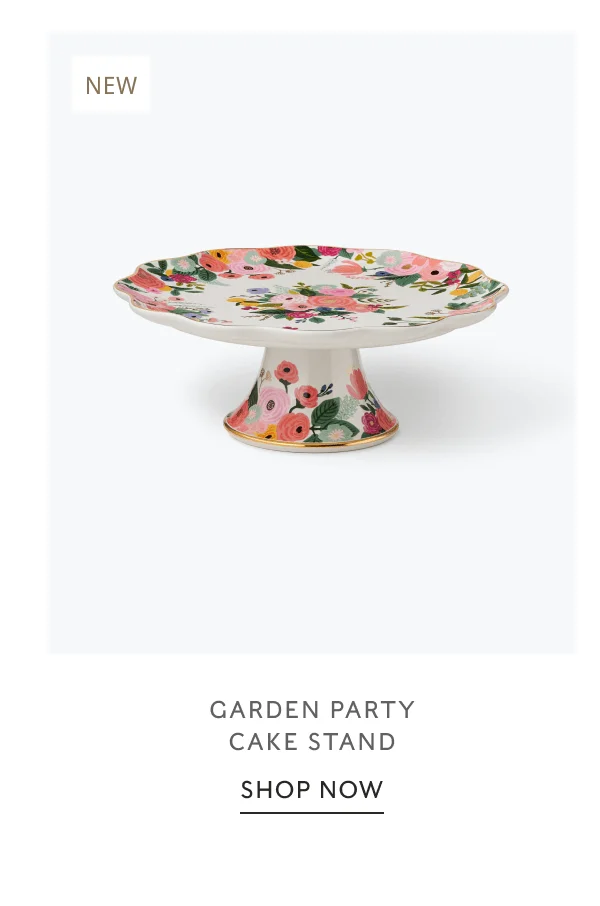 NEW | GARDEN PARTY CAKE STAND | SHOP NOW