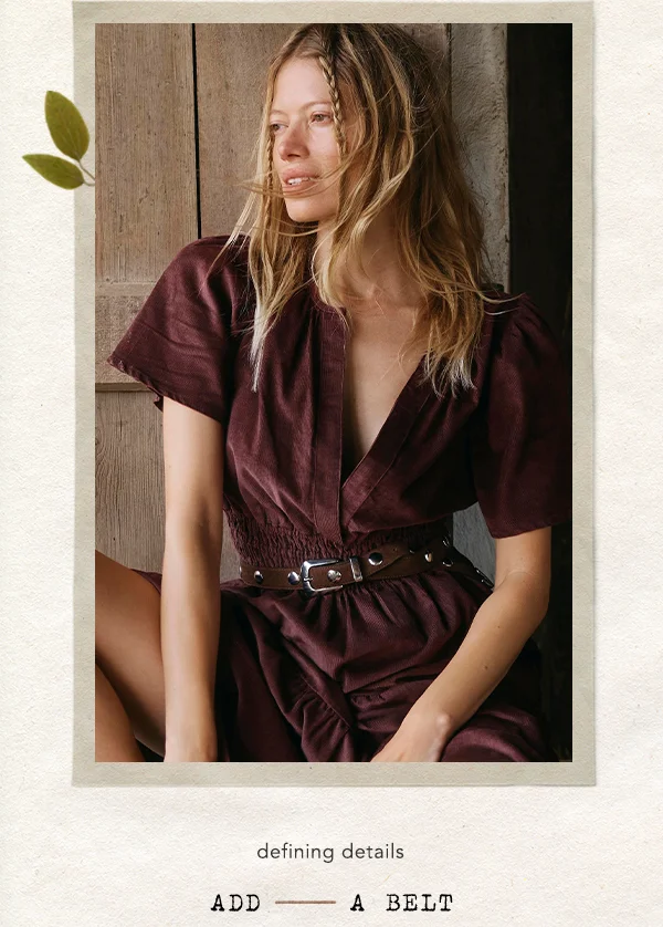 defining details, add a belt