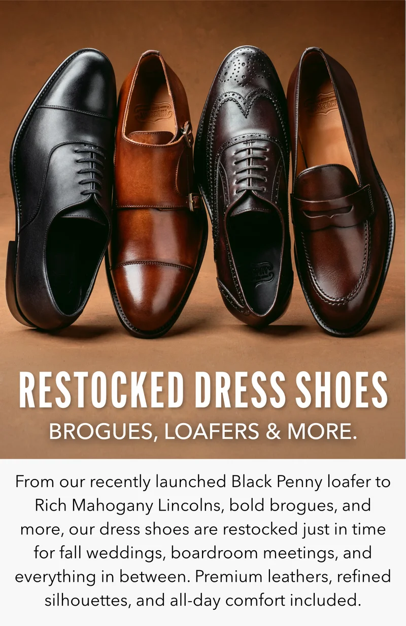 Restocked Dress Shoes
