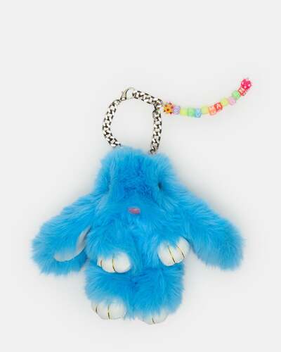 BUNNY BAG CHARM BLUE