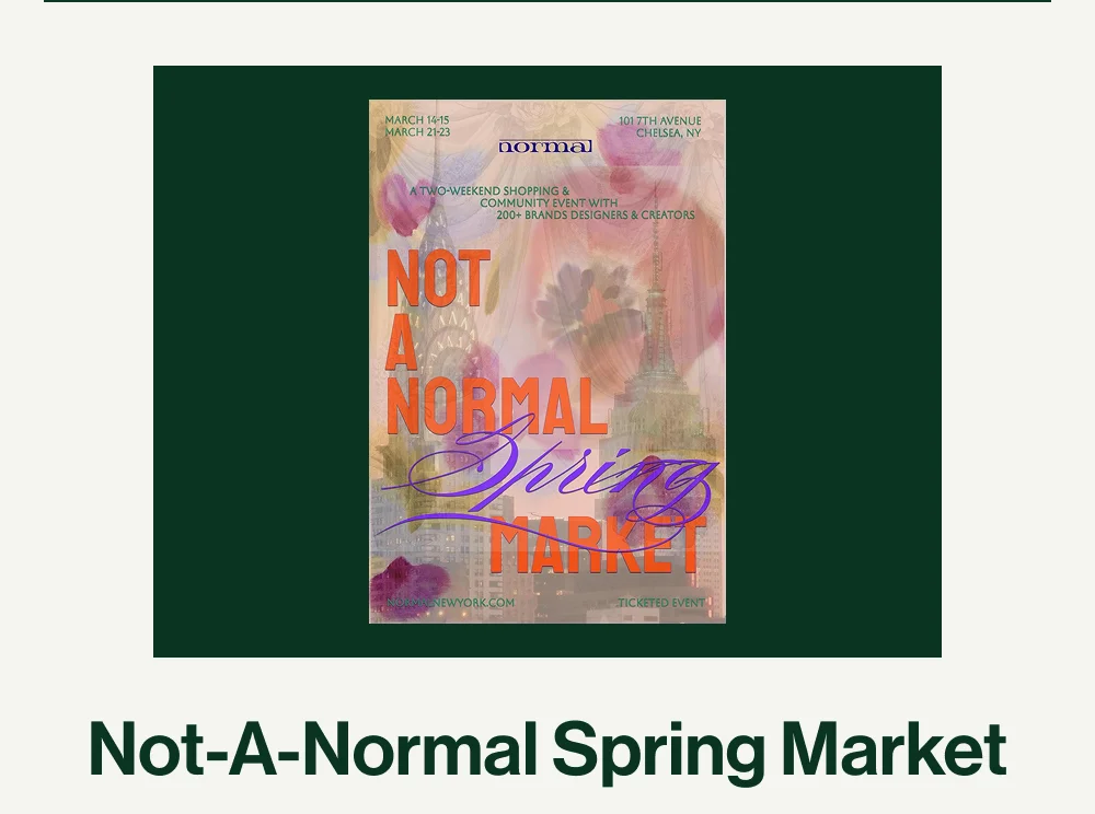 Not-A-Normal Spring Market