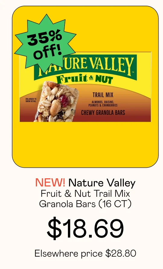 Fruit & Nut Trail Mix Granola Bars (16 CT)