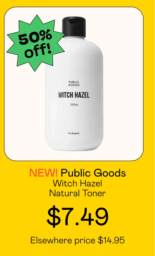 Witch Hazel Natural Toner