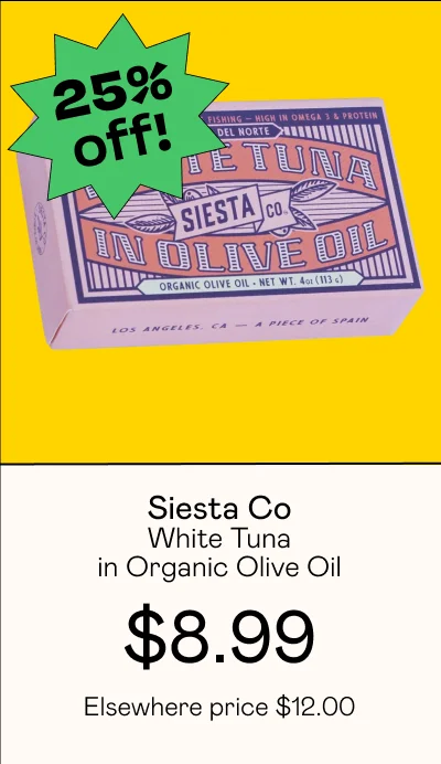 White Tuna In Organic Olive Oil