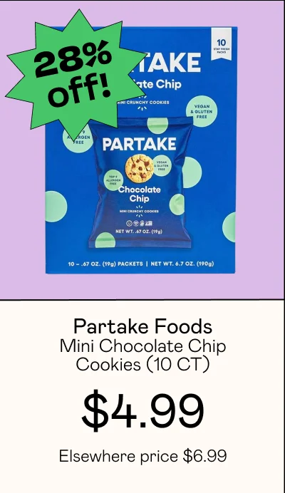 Mini Chocolate Chip Cookies (10 CT)
