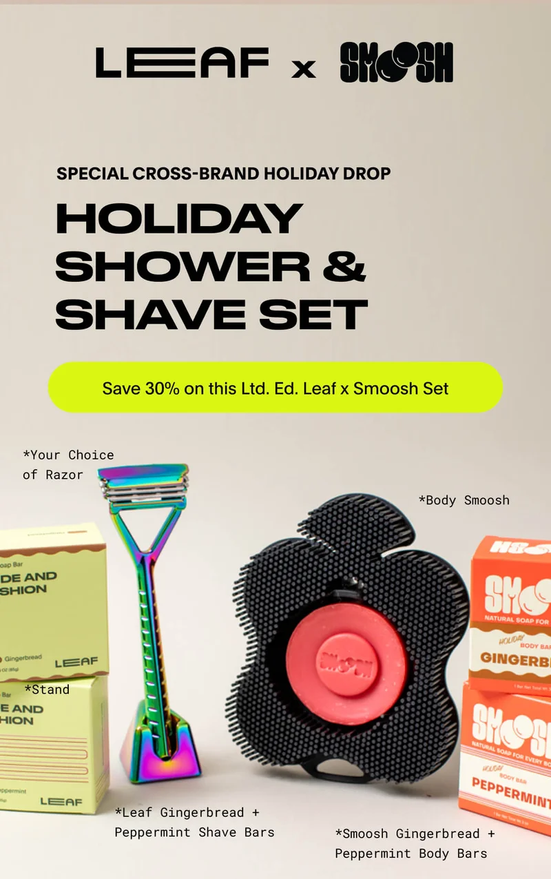 Holiday Shower and Shave Set