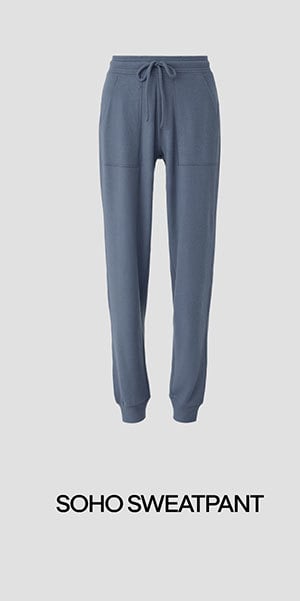 Soho Sweatpant - bluestone