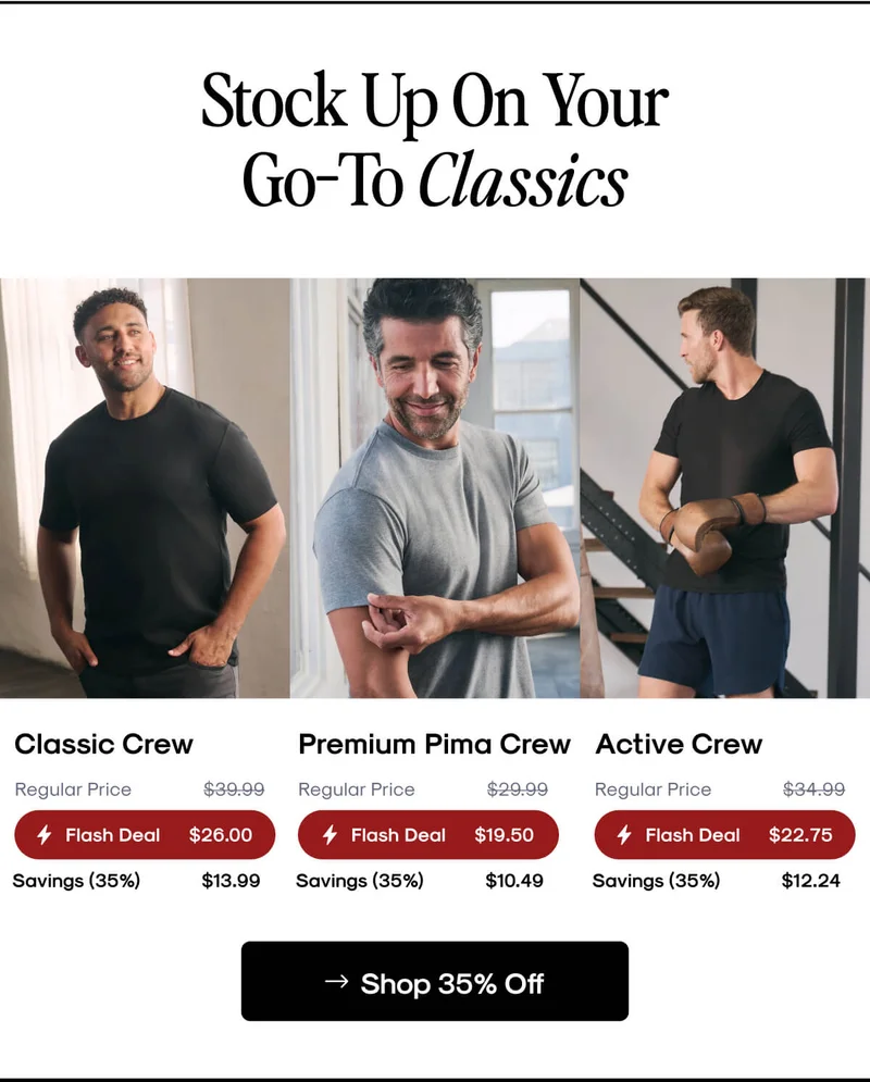 Shop 35% Off