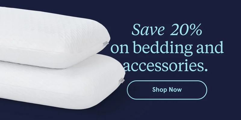 Save 20% on bedding and accessories