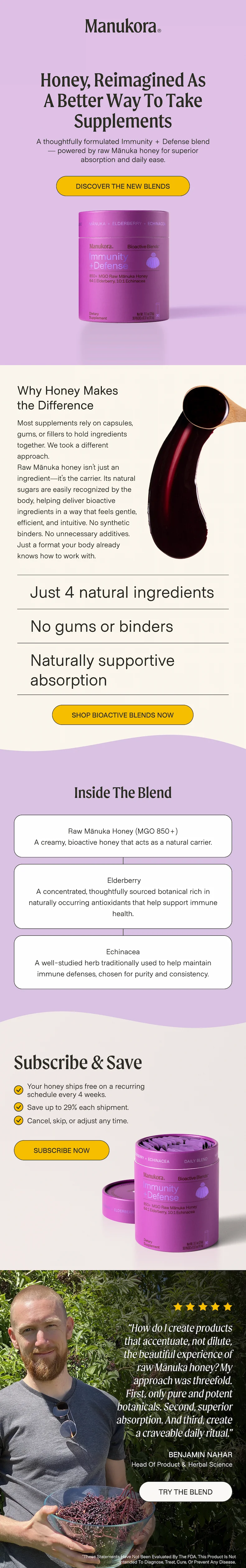 Try the blend