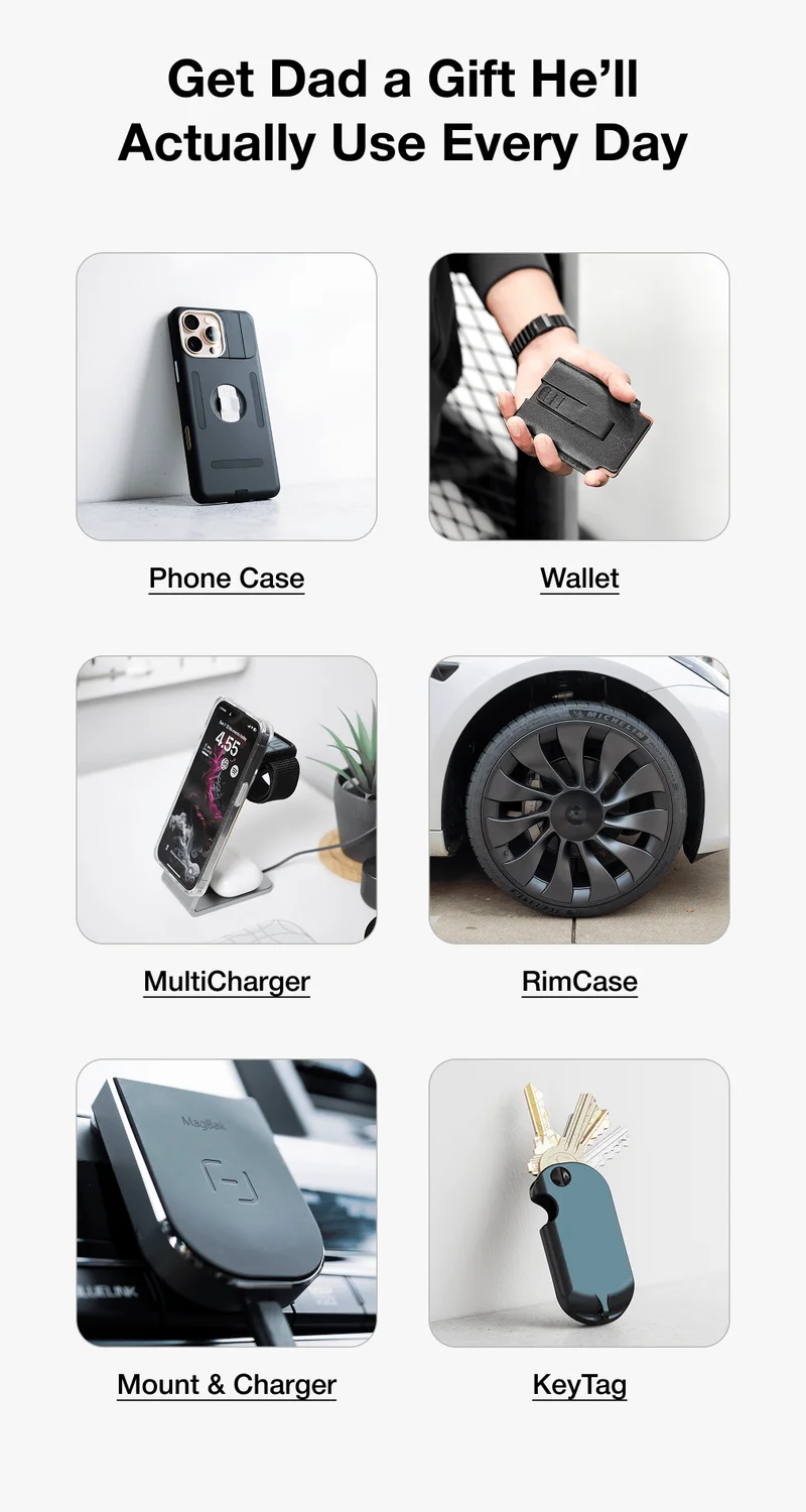Phone Case Wallet MultiCharger RimCase Mount & Charger KeyTag