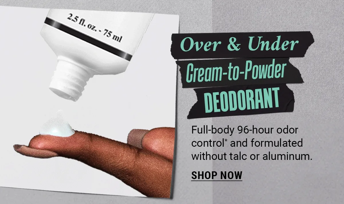 Over And Under Deodrant