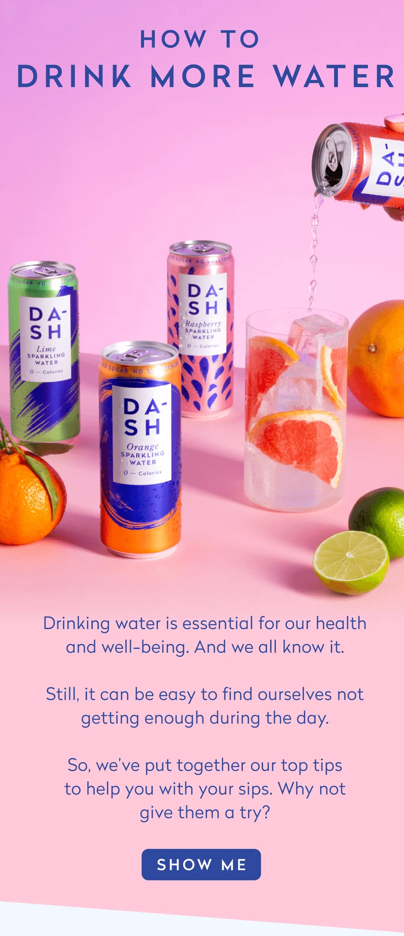 HOW TO DRINK MORE WATER?