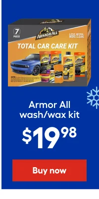 Armor All wash/wax kit. $19.98.