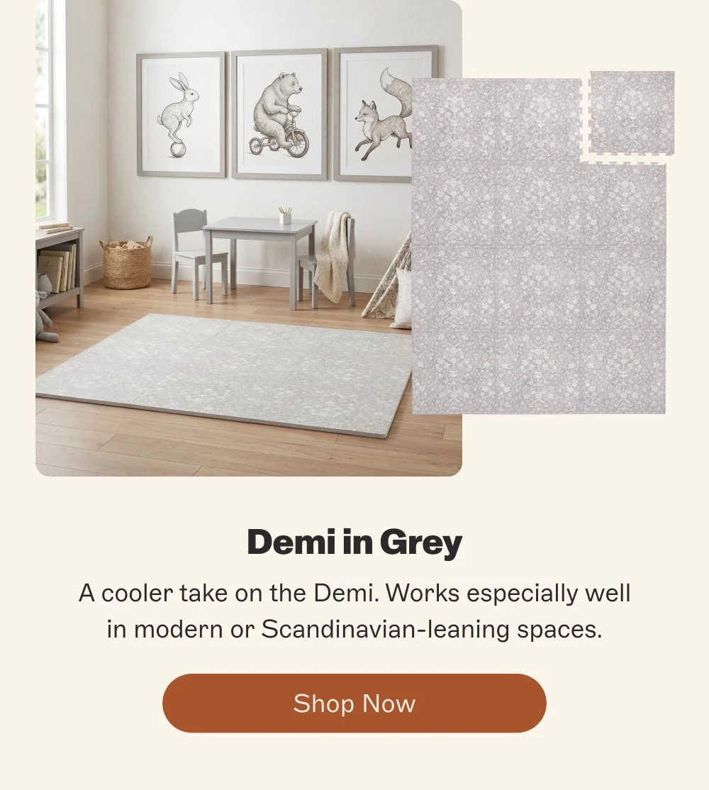 Demi in Grey A cooler take on the Demi. Works especially well in modern or Scandinavian-leaning spaces. Shop Now