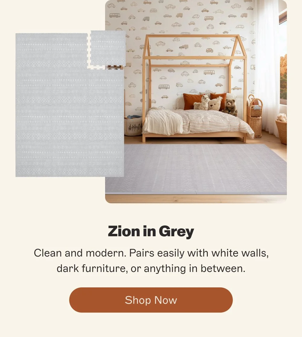 Zion in Grey Clean and modern. Pairs easily with white walls, dark furniture, or anything in between. Shop Now