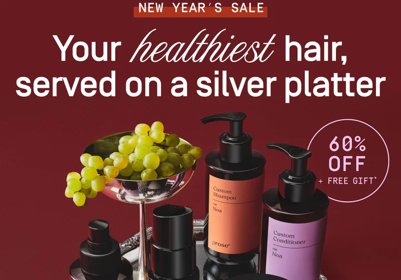 Your healthiest hair, served on a silver platter