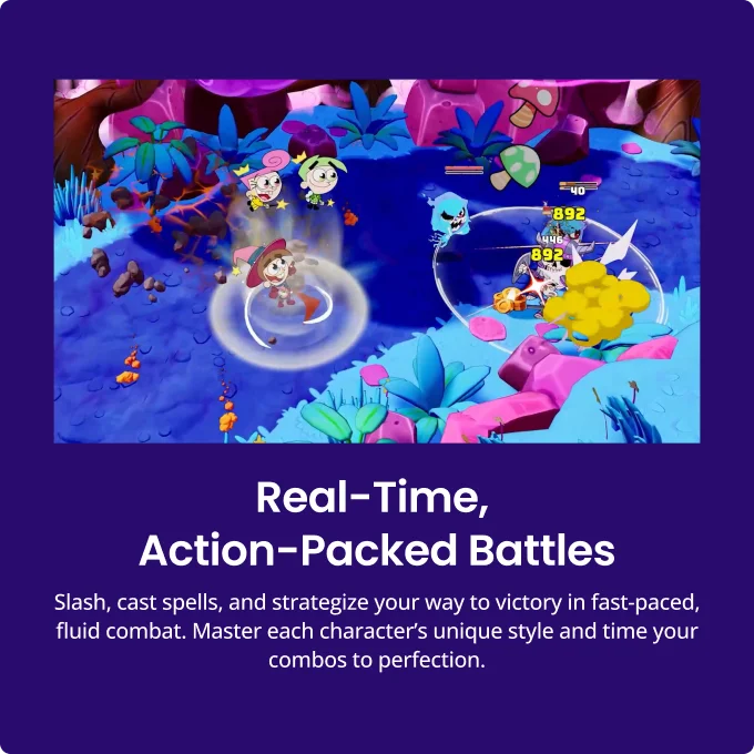 Real-Time, Action-Packed Battles