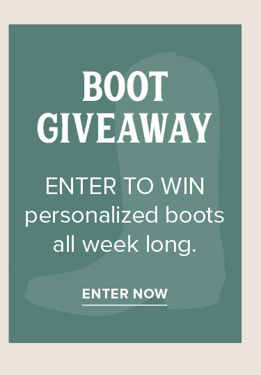 BOOT GIVEAWAY | ENTER NOW